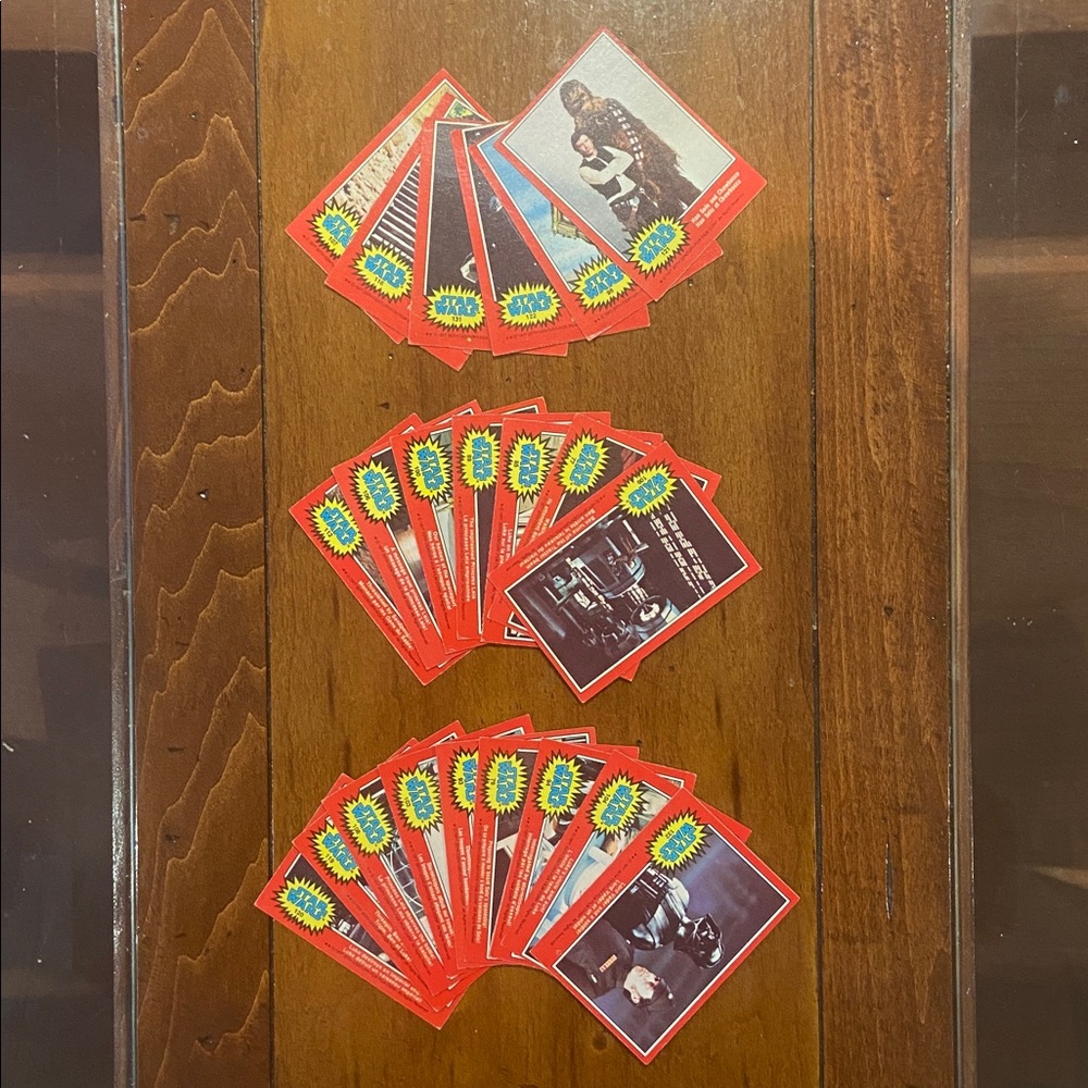 Star Wars 1977 O-Pee-Chee Series 2 - 22 Cards